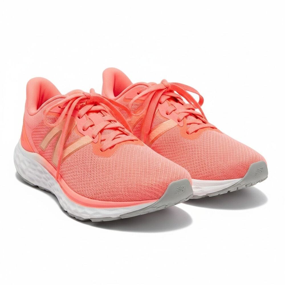 New Balance Fresh Foam Arishi V4 Women's 9.5 Grapefruit/Neon Dragonfly Sneakers